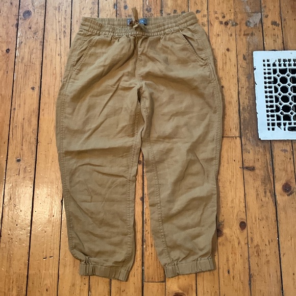 Linen jogger style pants - Point Sur - size 6P - Picture 1 of 3